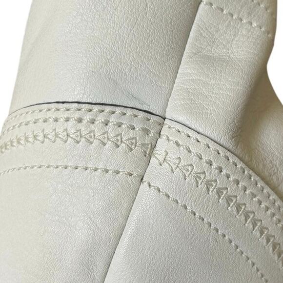 Coach Soho Dylan Small/Med 10576 Parchment White Leather Hobo Shoulder Bag - Picture 14 of 14